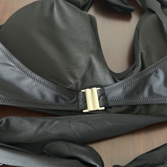 Blooming Jelly Tummy Control Modest High Waisted Halter 2 Piece Bathing Suits - Picture 5 of 13